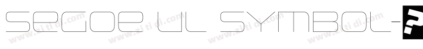 Segoe Ul symbol字体转换